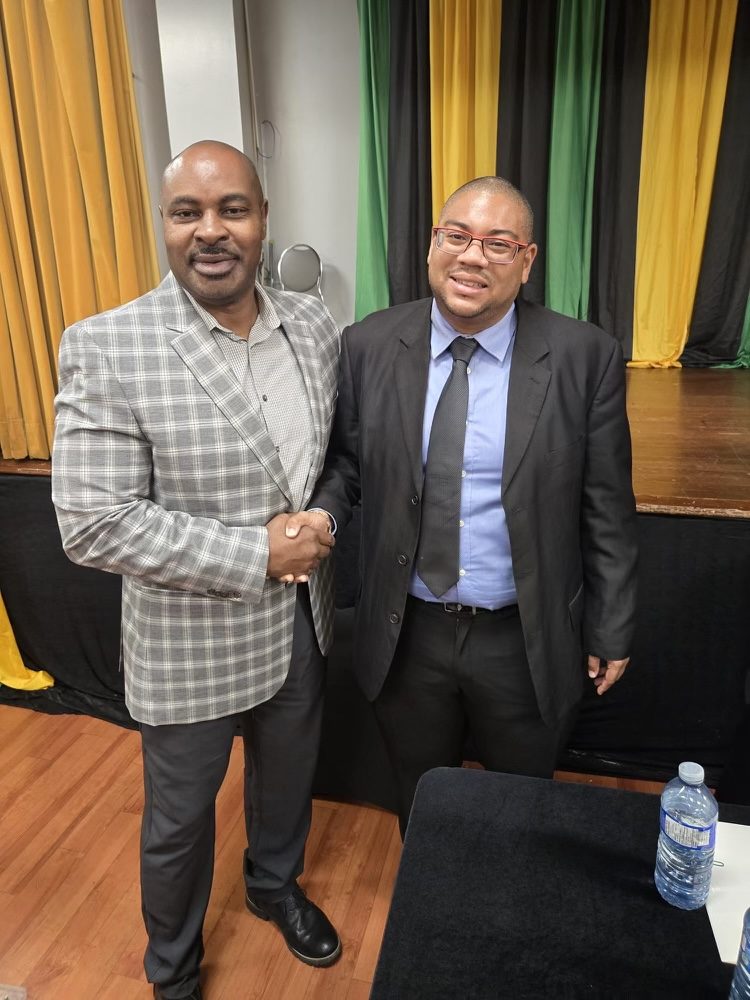 Fitz-Roy Gordon at a community association event